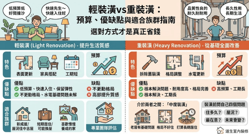 輕裝潢
