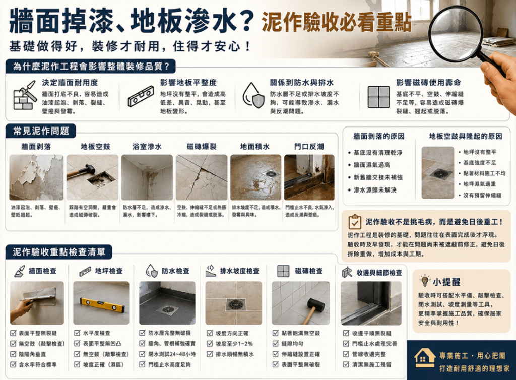 泥作驗收